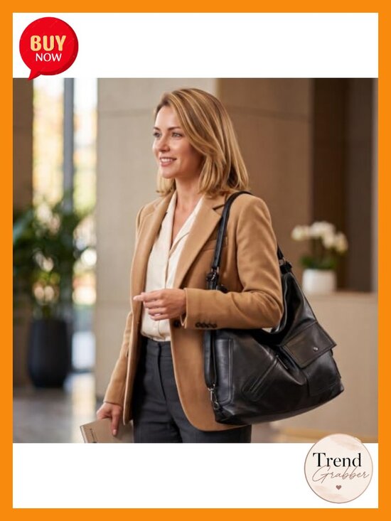 Convertible Crossbody Backpack Purse with Vegan Leather, 4-in-1 Design for Work main image 4